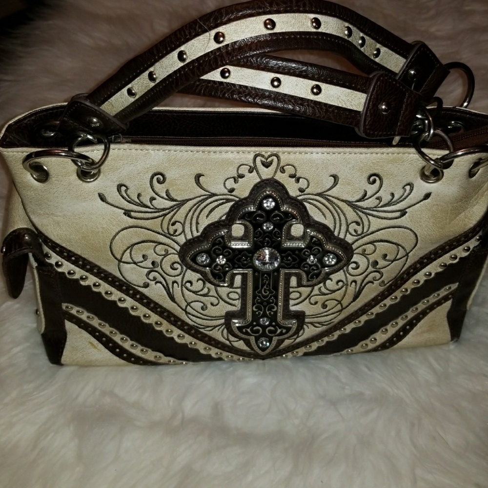 Western Detailed Handbag